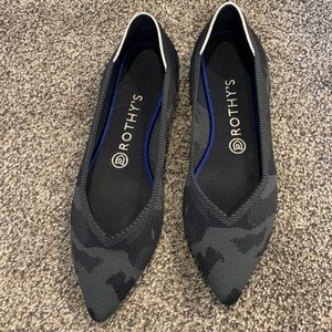 Camo Rothy’s flats